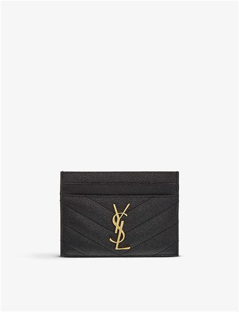 ysl card holder second hand|YSL card holder selfridges.